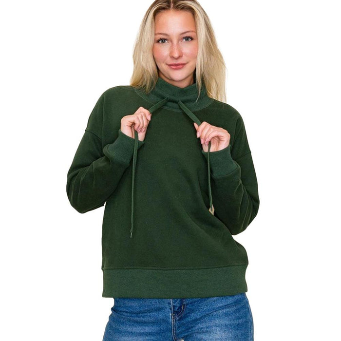 Women's Forest Inner Brushed French Terry Sweatshirt