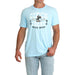Men's Blue 1996 Rodeo Logo Tee Shirt