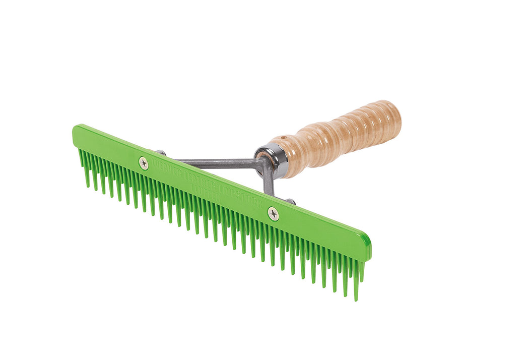 Fluffer Comb with Wood Handle