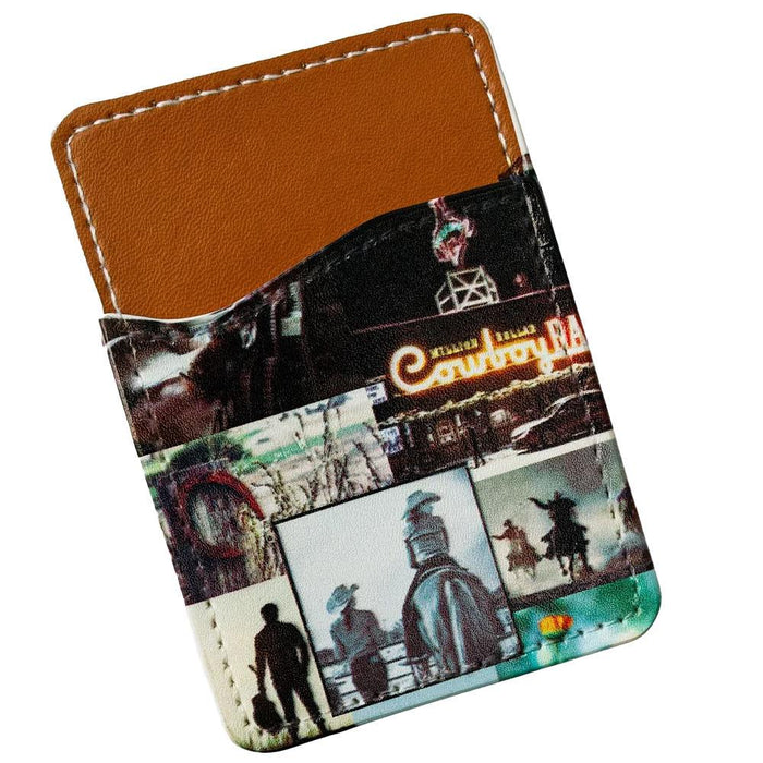 Cowboy Collage Phone Pocket