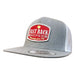 Grey and White Logo Patch Cap