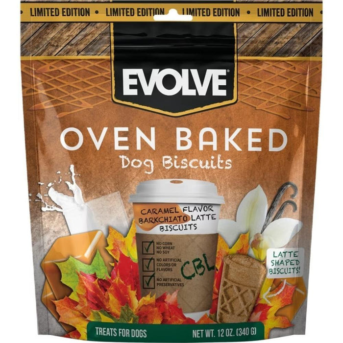 Oven Baked Caramel Latte Dog Biscuits 12oz