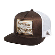 Brown Trucker Patch Cap