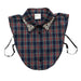 Women's Navy Christmas Corporate Collar