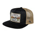 Black Western Trucker Patch Cap