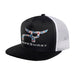 Santa Fe Logo Embroidered Black Trucker Cap