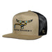 Desert Blue Santa Fe Khaki Trucker Cap