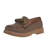 Women's Not Literally Black Tan Houndstooth Shoe