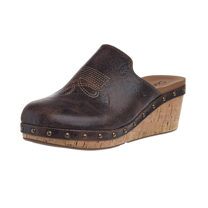 Women's Yee Haw Espresso Crinkle Wedge