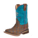 Kid's Twister Embroidered Square Toe Tutti Fruti Sole Boot