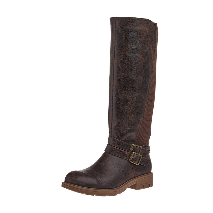 Women's Hay Bale Espresso Crinkle Tall Boot