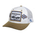Blue and White Cow Puncher Patch Kahaki Trucker Cap