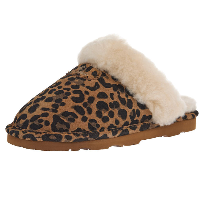 Women's Loki Tobacco Leopard Slipper