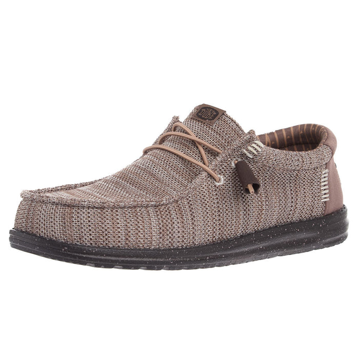 Men's Wally Taupe Stretch Sox Casual