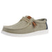 Men's Wally Stone Grey Plaid Corduroy Casual