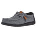 Men's Wally Smoke Grey Cozy Plaid Casual