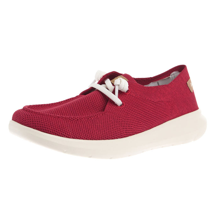 Women's Hilo Red Knit Casual