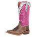Women's Riata Fawn Vamp 12in Knockout Pink Boot