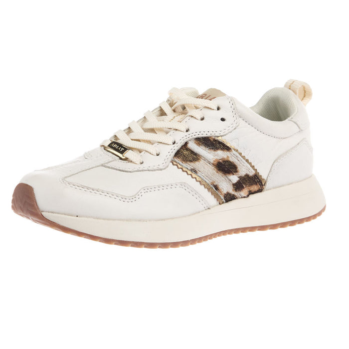 Women's Cream Dusty Taupe Suede Ranch Runner