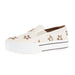Women's Skylar Star Ivory Pearl Slip On Casual