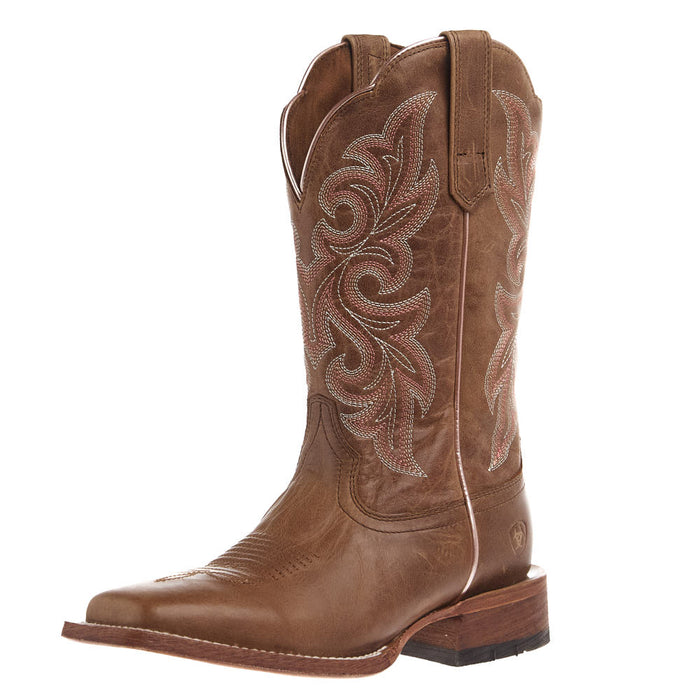 Women's County Lane Natural Tan Vamp 11in Matching Top Boot