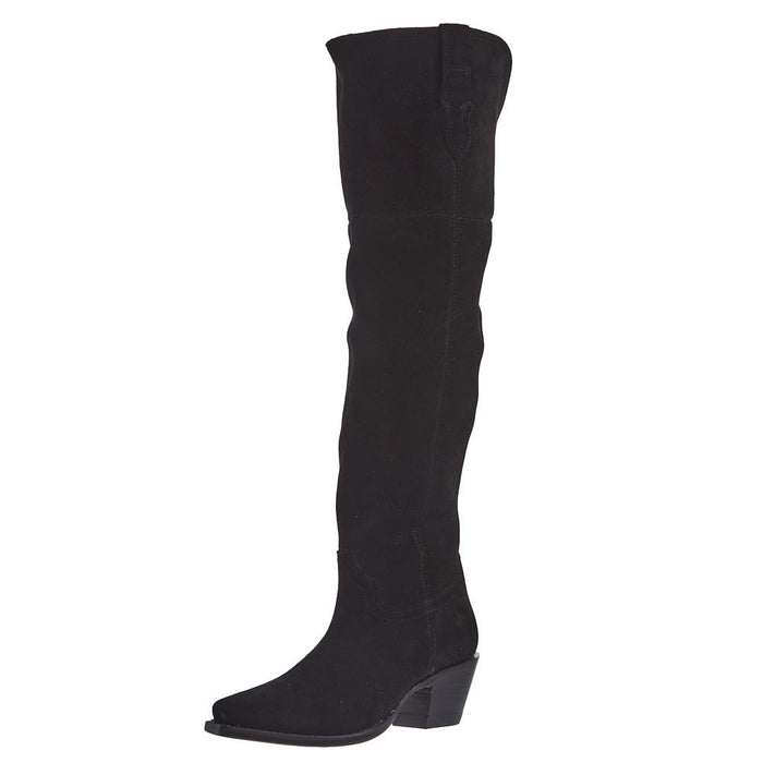 Women's Bailey Midnight Suede Vamp 23In Midnight Suede Top Boot