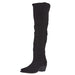 Women's Bailey Midnight Suede Vamp 23In Midnight Suede Top Boot