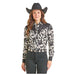 Women's Black Print Shirt