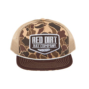 Youth Duck Camo & Tan Cap