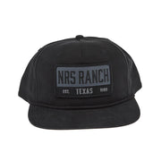 Texas Embroidered Black On Black Cap