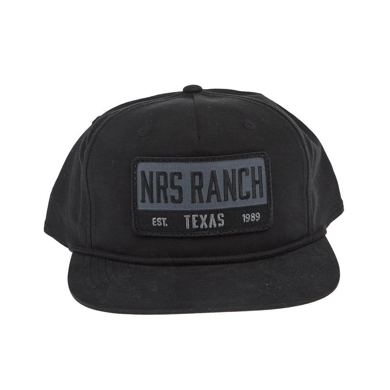 Texas Embroidered Black On Black Cap