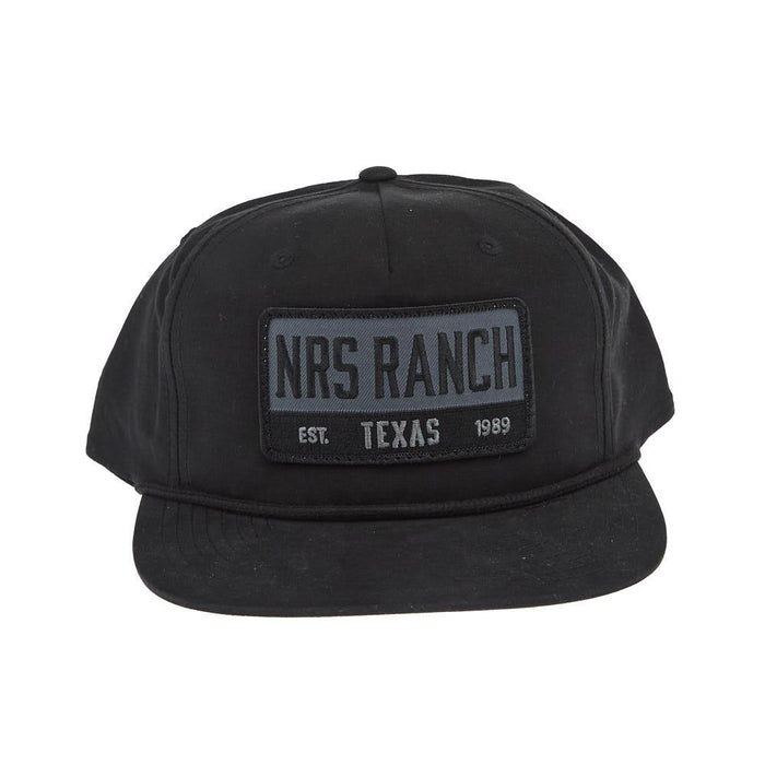 Texas Embroidered Black On Black Cap