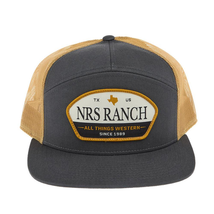 Charcoal & Old Gold Cap