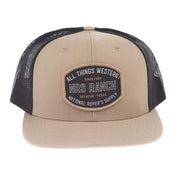 Khaki & Black Cap