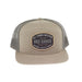 Pale Khaki & Loden Cap