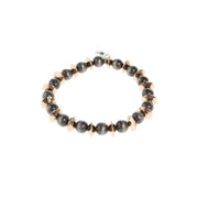 Navajo Pearl with Disc Stretch Bracelet