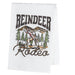 Reindeer Rodeo Tea Towel