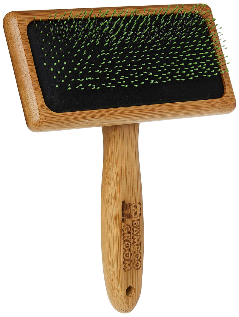 Bamboo Groom Soft Slicker Brush