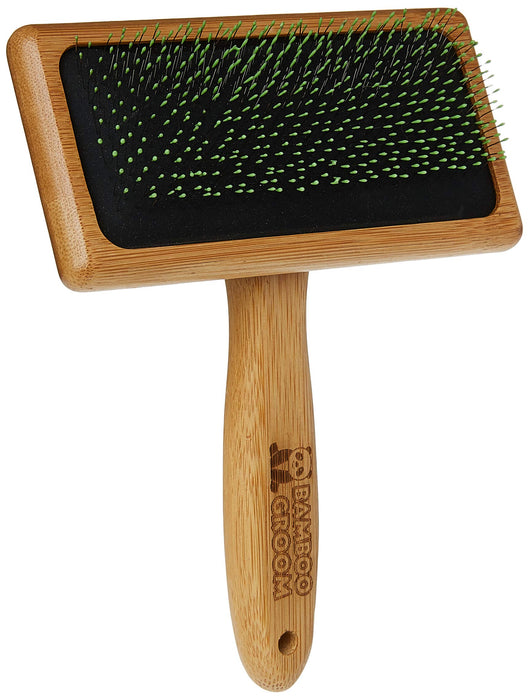 Bamboo Groom Soft Slicker Brush