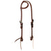 STS 3/4in Single Ear Headstall With Floral Buckle