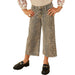 Girl's Leopard Print Relaxed Pants
