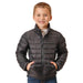 Boy's Crushable Parachute Black Jacket