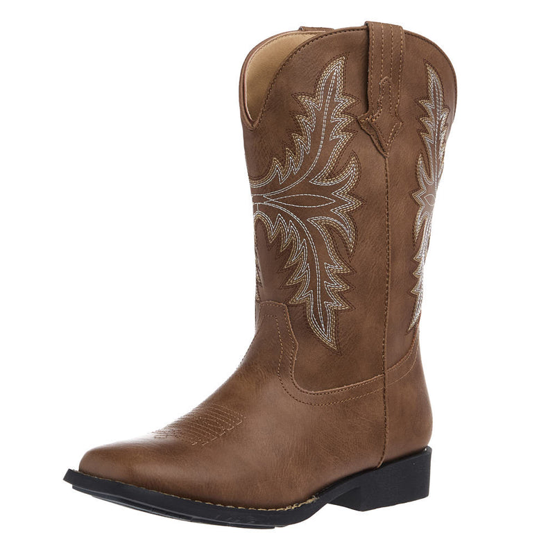Big Kid's Luke Tan Square Toe Boot