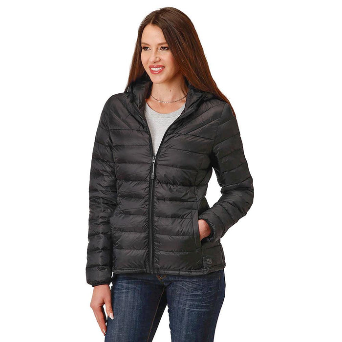 Ladies Black Crushable Jacket