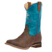 Youth Twister Embroidered Square Toe Tutti Fruti Sole Boot