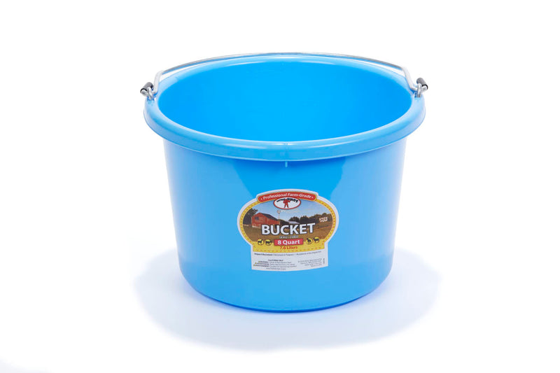 8Qt Plastic Bucket Berry Blue