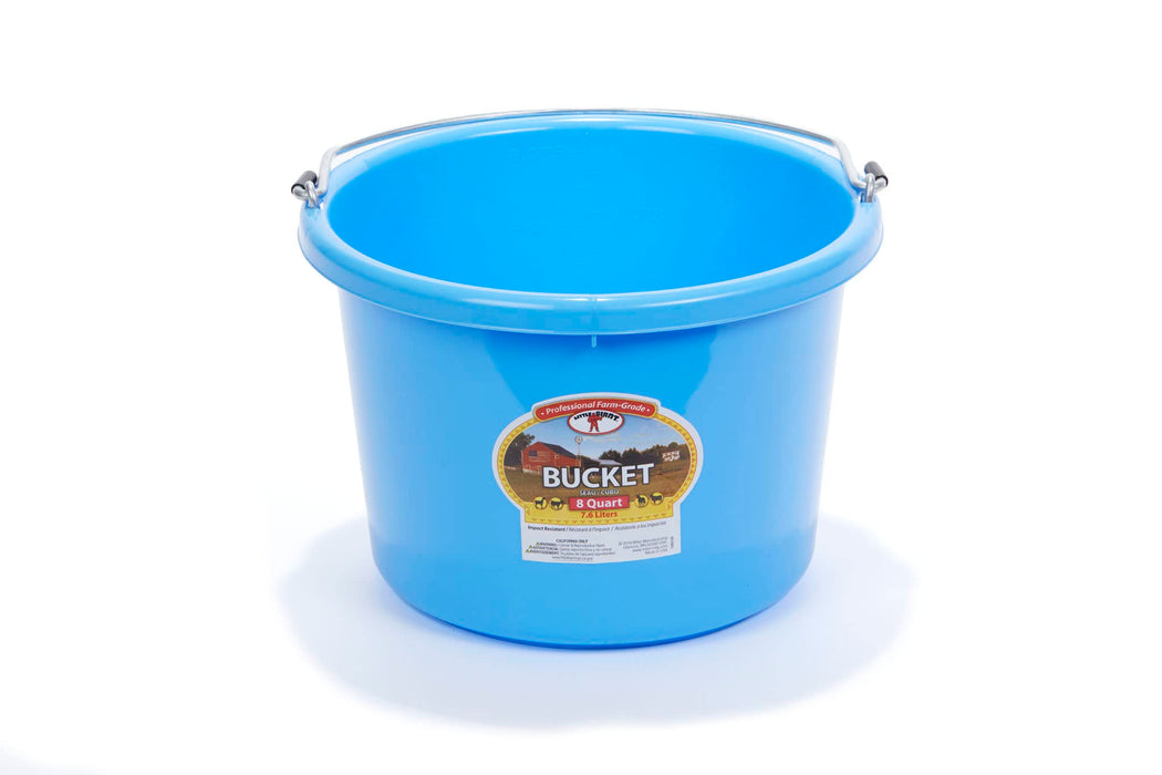 8Qt Plastic Bucket Berry Blue