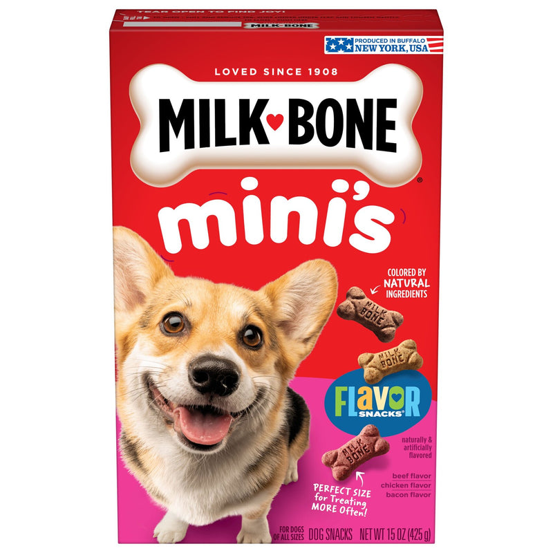 Milk-Bone Flavor Snacks Small Biscuits 15oz