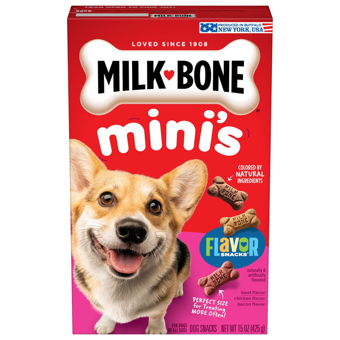 Milk-Bone Flavor Snacks Small Biscuits 15oz