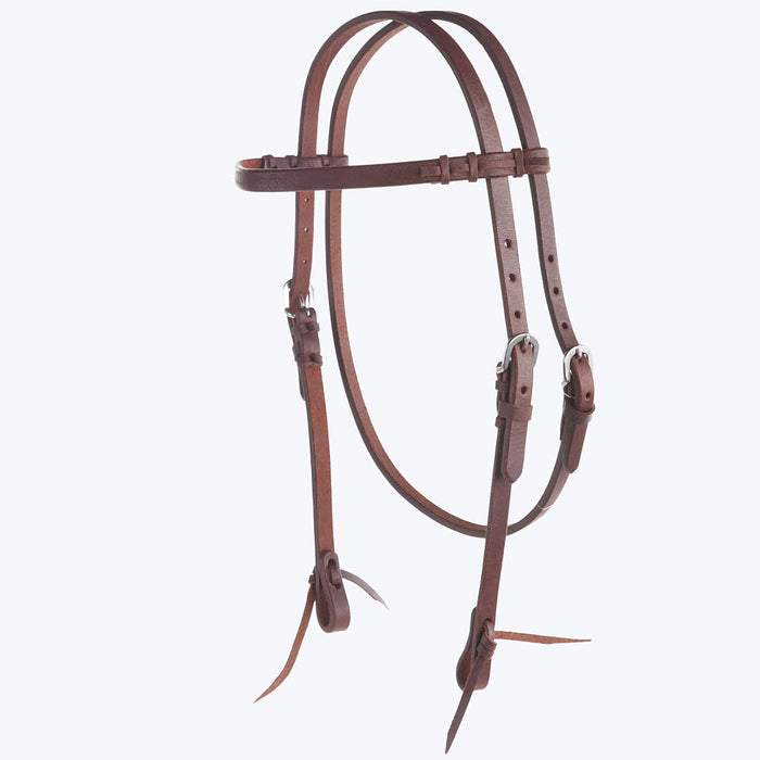 Premium Harness Leather Browband Headstall